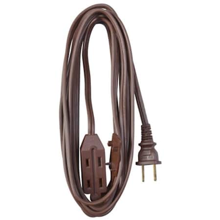 Master Electronics Extension Cord, Indoor, Brown, Vinyl, 20 ft 560802